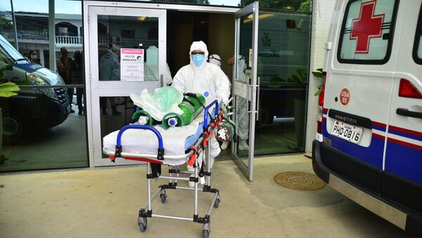 Falta de oxigênio para pacientes de COVID-19 nos hospitais de Manaus (AM) - Sputnik Brasil