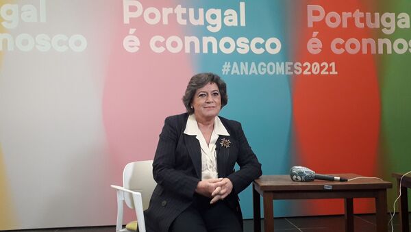 Ana Gomes, candidata à presidência de Portugal - Sputnik Brasil