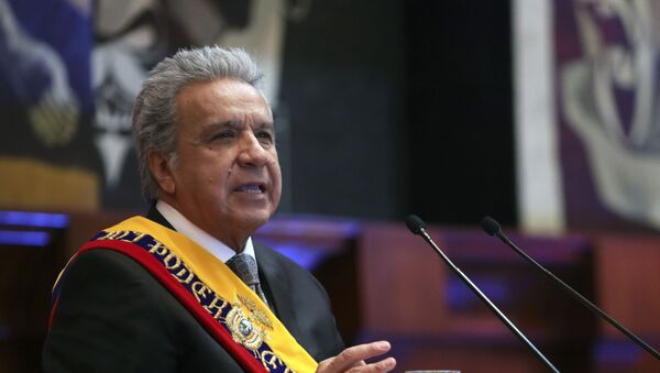 Lenín Moreno, presidente do Equador - Sputnik Brasil