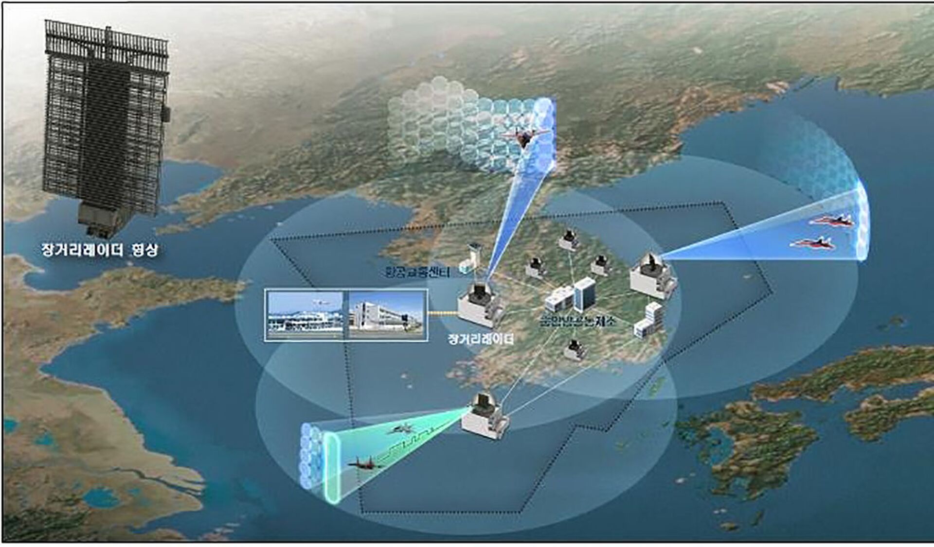 Coreia do Sul anuncia desenvolvimento de radar de longo alcance para melhorar defesa aérea do país - Sputnik Brasil, 1920, 08.02.2021