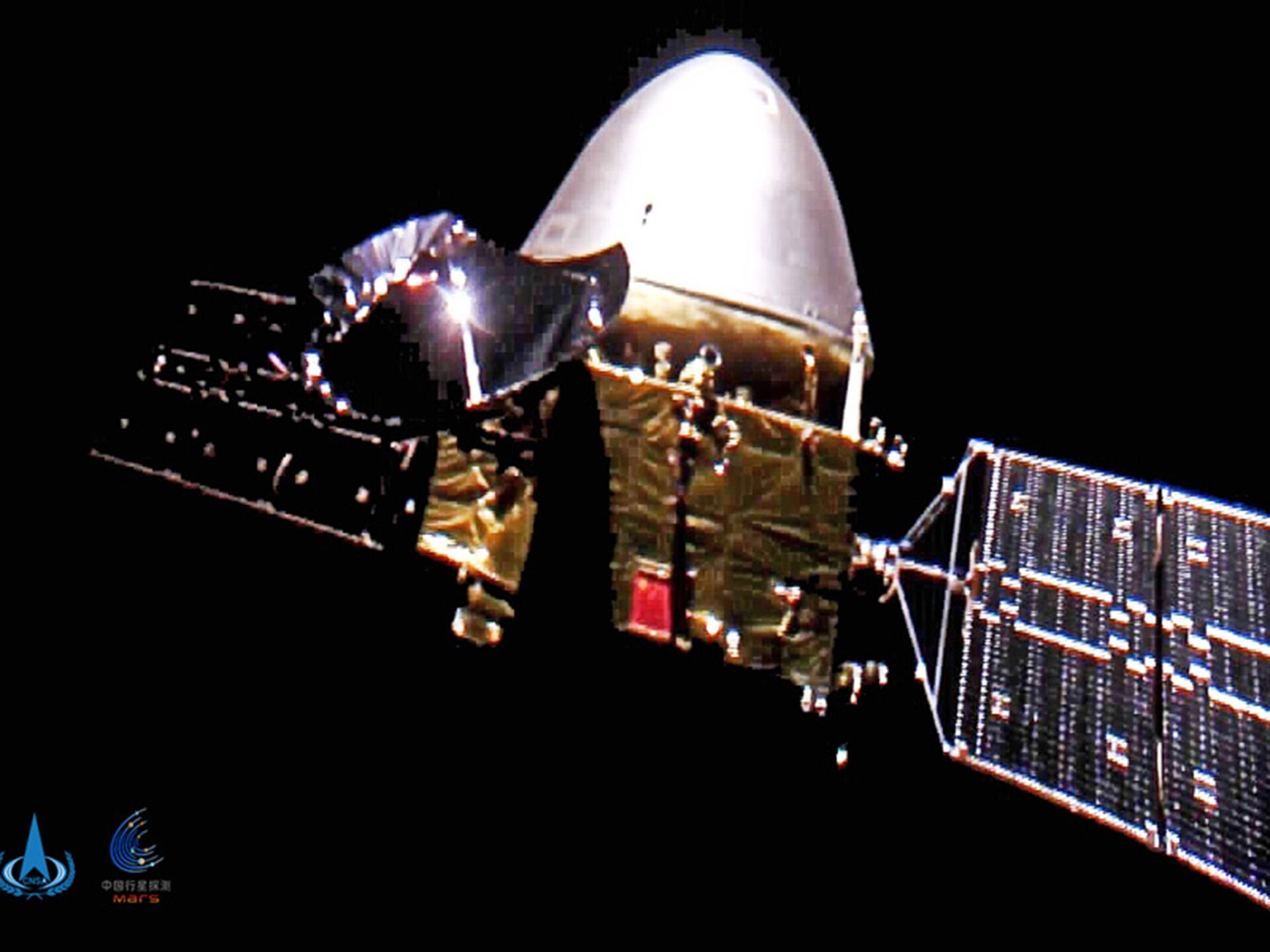 Sonda Tianwen-1 da China 'diz olá' e alcança órbita de Marte após meses de viagem - Sputnik Brasil, 1920, 10.02.2021