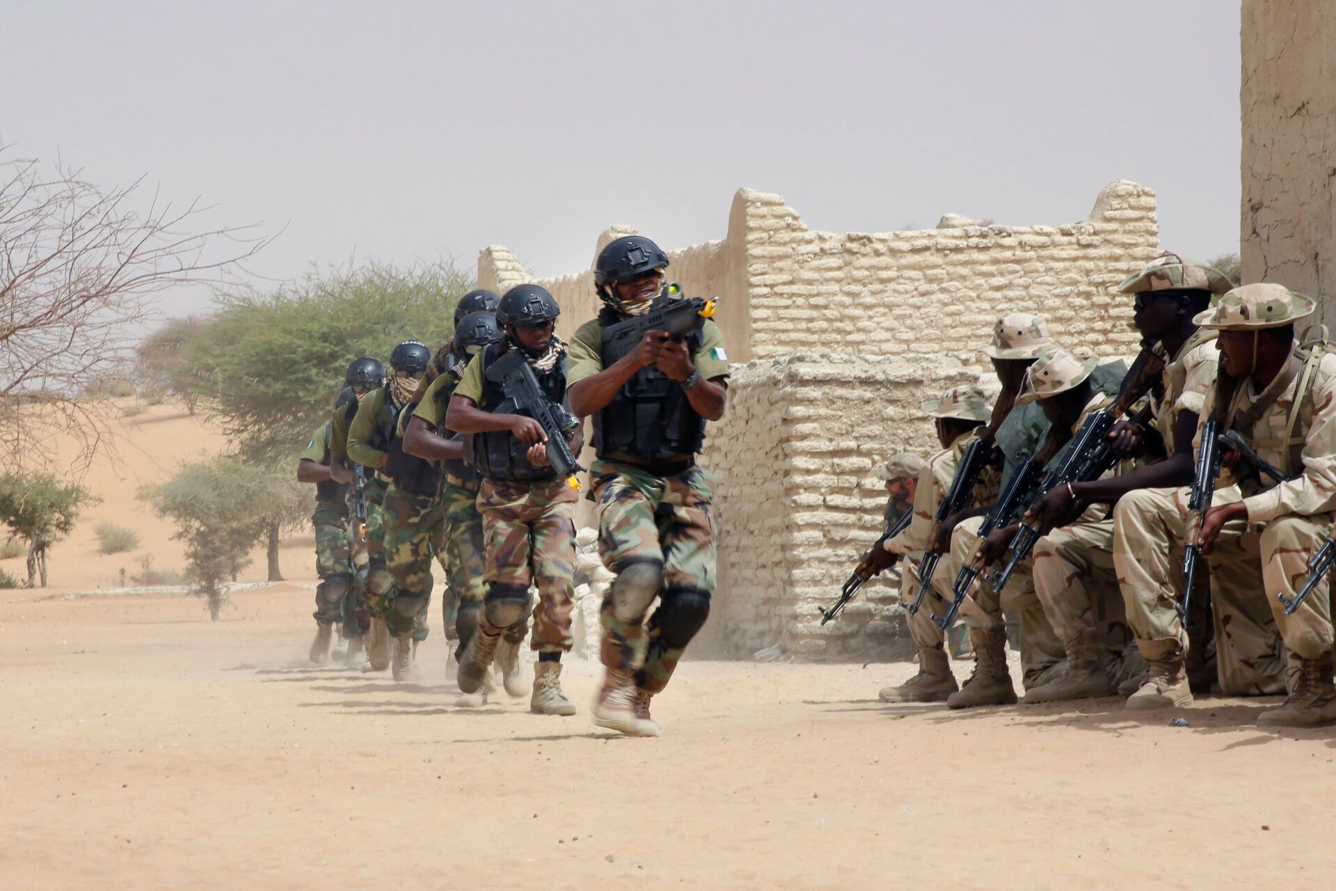 Forças da Nigéria e do Chade participam de exercício conjunto coordenado pelos EUA com o objetivo de combater a ameaça terrorista na região do Sahel na África Central - Sputnik Brasil, 1920, 07.02.2022