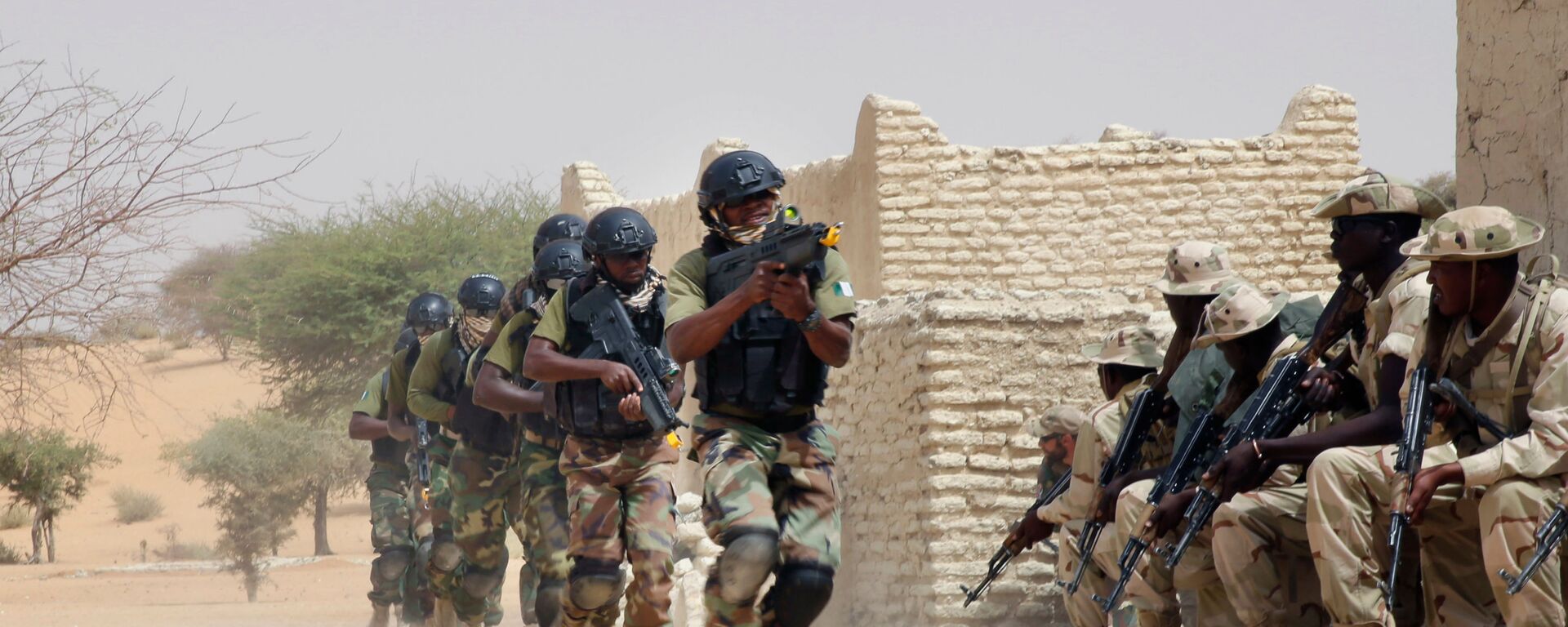 Forças da Nigéria e do Chade participam de exercício conjunto coordenado pelos EUA com o objetivo de combater a ameaça terrorista na região do Sahel na África Central - Sputnik Brasil, 1920, 28.06.2022