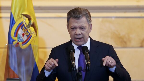 Ex-presidente da Colômbia Juan Manuel Santos - Sputnik Brasil
