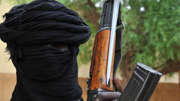 Militante de grupo terrorista na cidade de Gao, Mali (foto de arquivo) - Sputnik Brasil