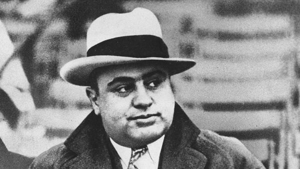 Al Capone em Chicago, EUA (foto de arquivo) - Sputnik Brasil