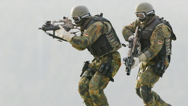 Militares das forças de elite da Alemanha - Sputnik Brasil