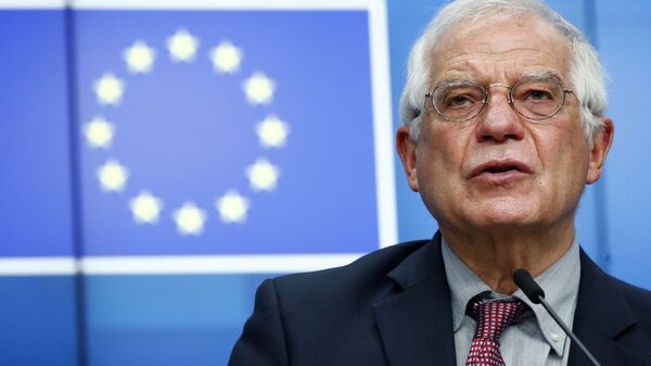 O alto representante da União Europeia para os Negócios Estrangeiros e a Política de Segurança, Josep Borrell - Sputnik Brasil