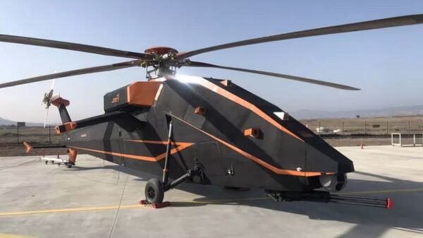 Helicóptero não tripulado T629 da Turquia - Sputnik Brasil