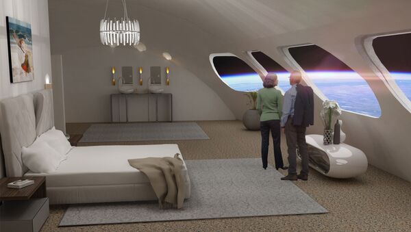 Quarto Luxury Villa no hotel especial Voyager, oferecendo estilo, conforto e experiência sem precedentes - Sputnik Brasil
