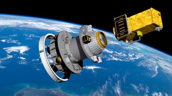 O primeiro satélite totalmente brasileiro, o Amazônia-1, é lançado no espaço (imagem ilustrativa) - Sputnik Brasil