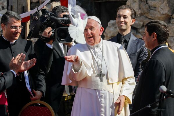 Papa Francisco visita a cidade de Mossul, no Iraque
 - Sputnik Brasil