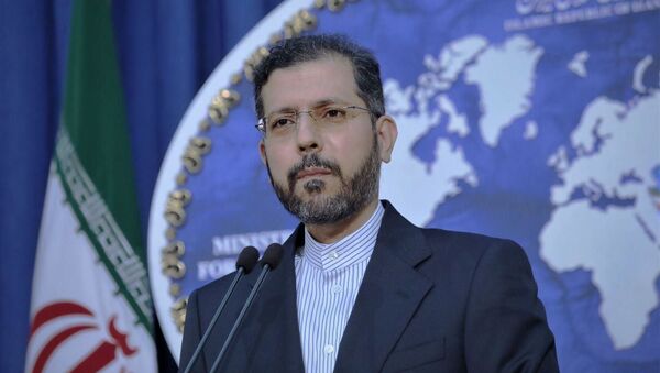 Saeed Khatibzadeh, porta-voz do Ministério das Relações Exteriores do Irã - Sputnik Brasil
