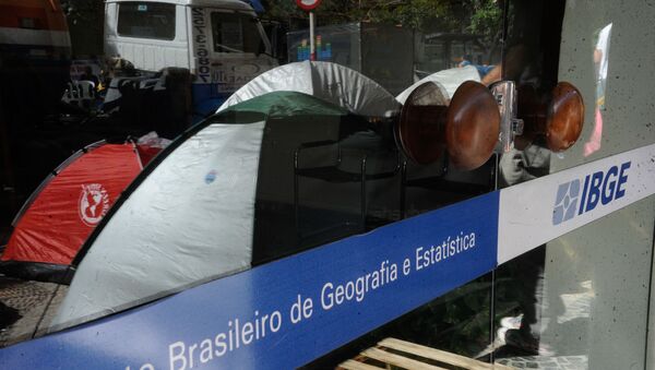 Sede do IBGE na cidade do Rio de Janeiro. - Sputnik Brasil