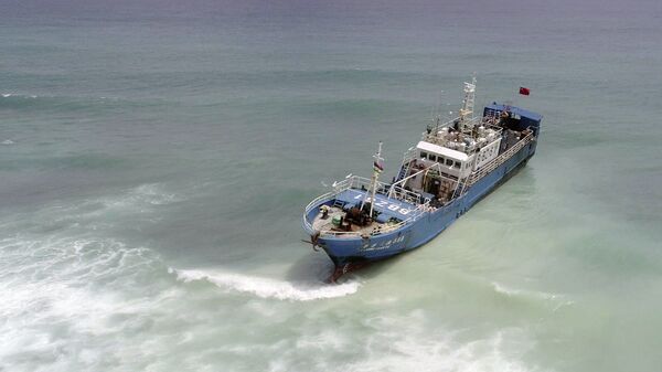 Barco de pesca chinês, 8 de março de 2020 - Sputnik Brasil