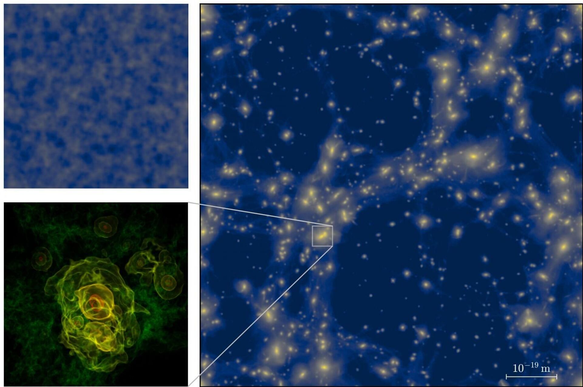 Primeiras estruturas do Universo após Big Bang eram microscópicas, sugere estudo (FOTO) - Sputnik Brasil, 1920, 26.03.2021