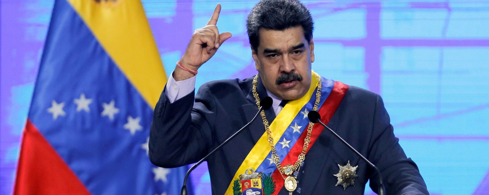 Presidente venezuelano Nicolás Maduro - Sputnik Brasil, 1920, 01.10.2021