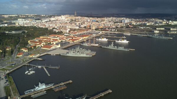 A Base Naval de Lisboa, com sede no Alfeite, a meia hora da capital portuguesa - Sputnik Brasil