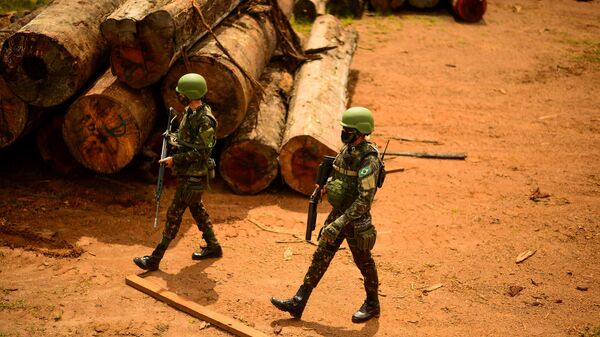 Militares do Exército Brasileiro patrulham Floresta Amazônica para combater o desmatamento ilegal na região - Sputnik Brasil
