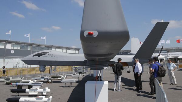 Drone chinês Wing Loong II - Sputnik Brasil