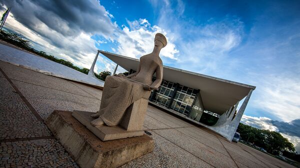 Fachada do prédio do Supremo Tribunal Federal (STF), em Brasília. - Sputnik Brasil