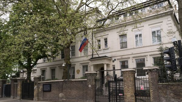 Embaixada russa no Reino Unido. - Sputnik Brasil