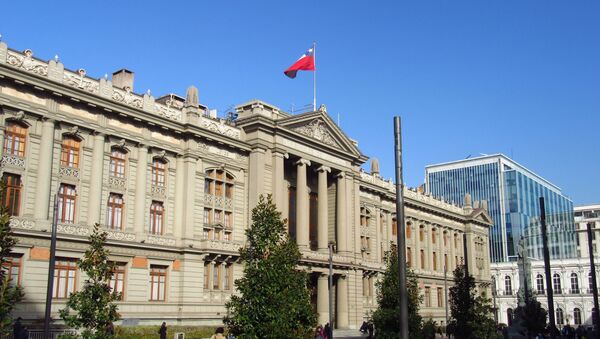 Edifício dos Tribunais de Justiça do Chile, em Santiago, em 5 de julho de 2017 - Sputnik Brasil