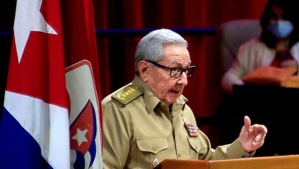 Raúl Castro anuncia saída da liderança do Partido Comunista de Cuba. - Sputnik Brasil