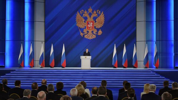 Discurso anual do presidente da Rússia, Vladimir Putin, perante a Assembleia Federal, 21 de abril de 2021 - Sputnik Brasil