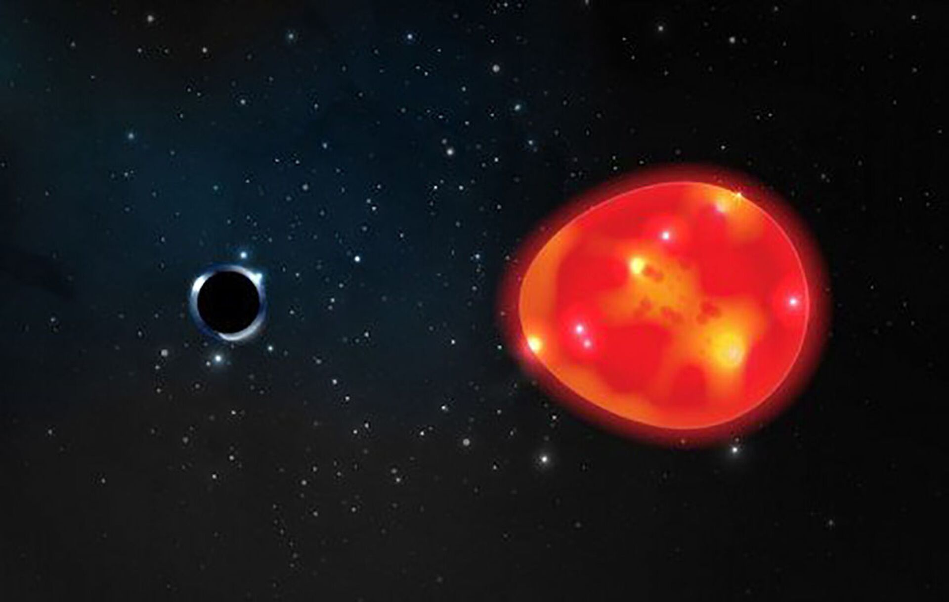 Olhar diferente: cientistas descobrem o miniburaco negro mais próximo da Terra já visto até agora  - Sputnik Brasil, 1920, 22.04.2021