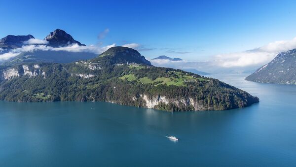 Lago de Lucerna, Suíça - Sputnik Brasil
