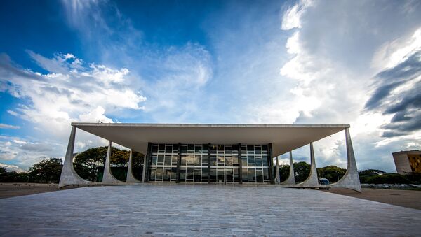 Fachada do prédio do Supremo Tribunal Federal (STF) em Brasília, no Distrito Federal. - Sputnik Brasil