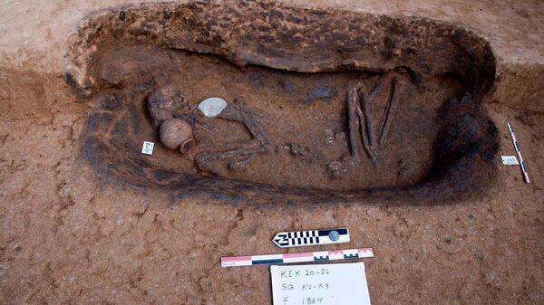 Tumba com restos humanos é descoberta no delta do Nilo - Sputnik Brasil