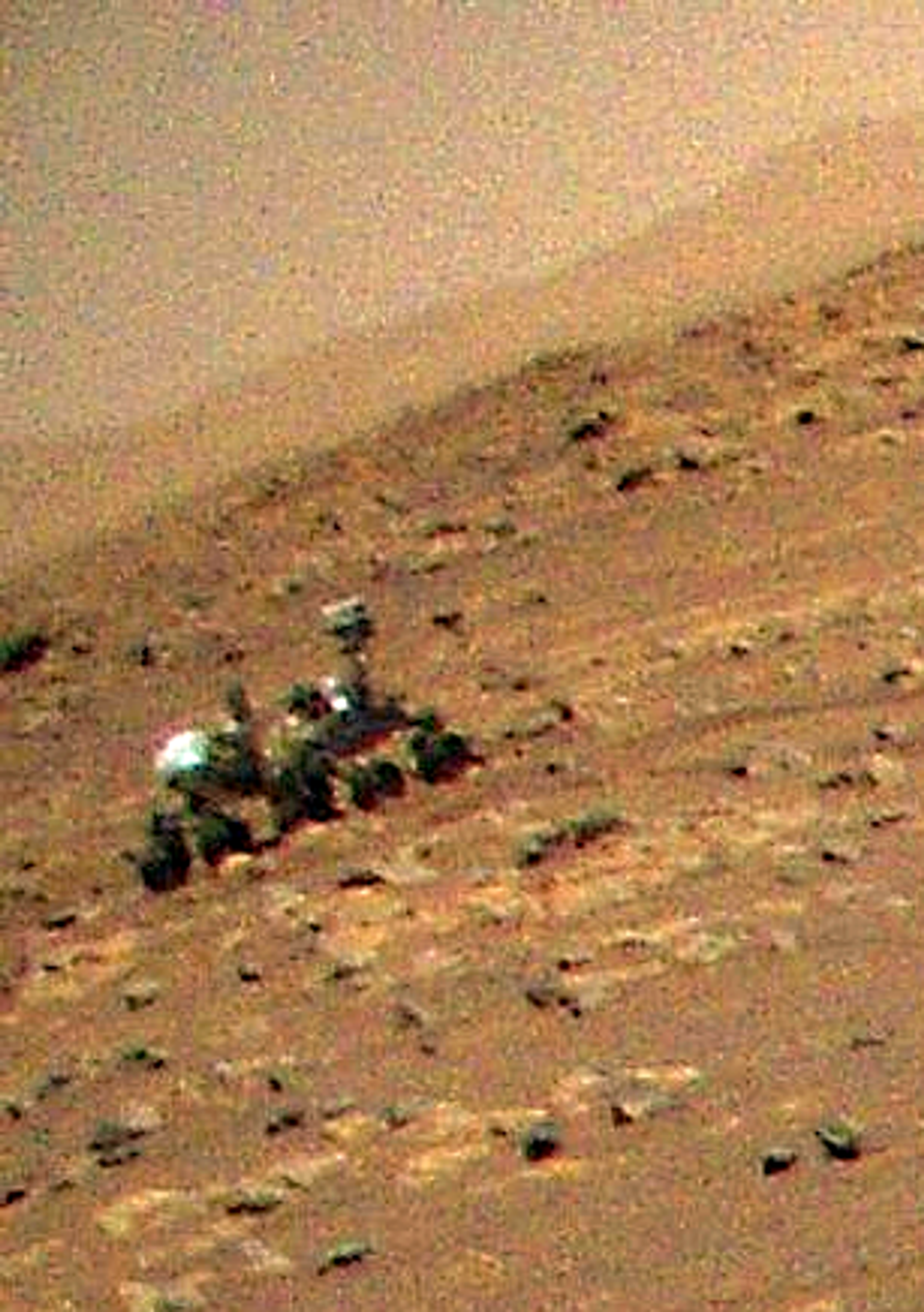 'Erros fantasmas': helicóptero da NASA sofre anomalia durante 6º voo em Marte (VÍDEO) - Sputnik Brasil, 1920, 28.05.2021