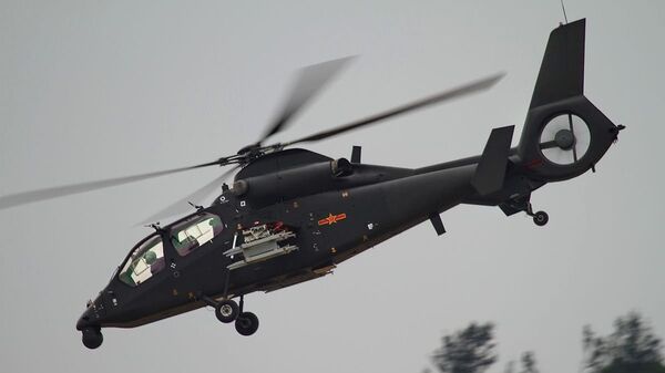 Helicóptero de ataque chinês Z-19 - Sputnik Brasil