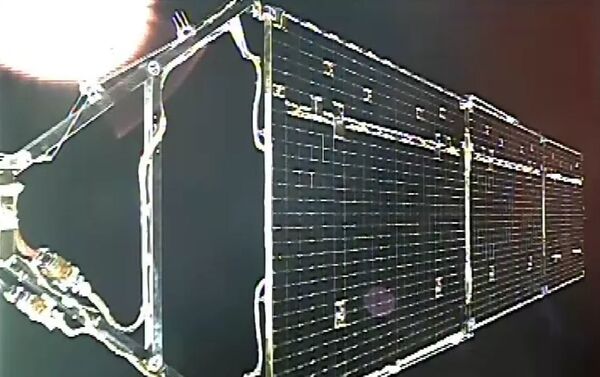 Painéis solares das câmeras de monitoramento - Sputnik Brasil