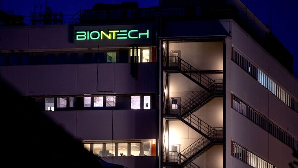 Vista do prédio de biotecnologia da BioNTech onde foi iniciada a produção da vacina COVID-19, em Marburg, na Alemanha, 13 de fevereiro de 2021 - Sputnik Brasil