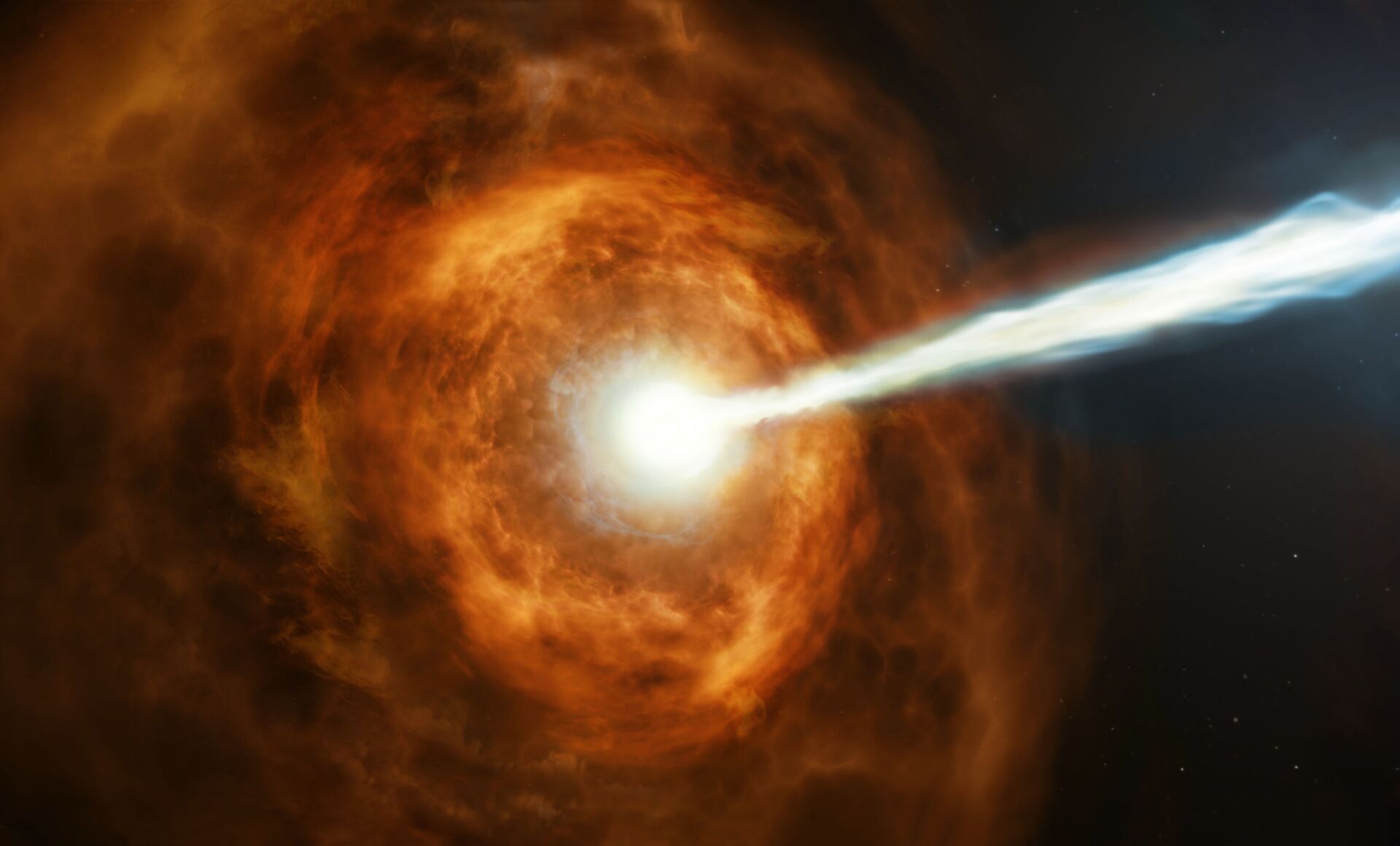 Encontrada 1ª evidência de que energia pode ser extraída de buracos negros (FOTO) - Sputnik Brasil, 1920, 01.06.2021