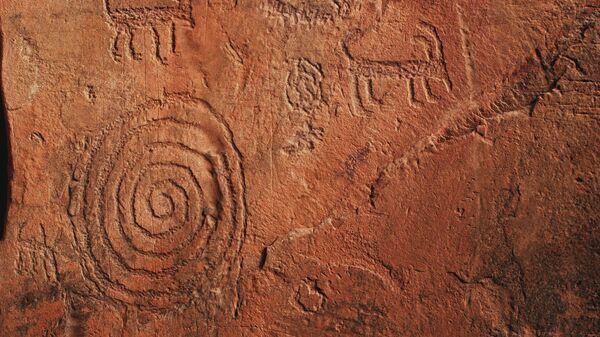 Arte rupestre (imagem referencial) - Sputnik Brasil