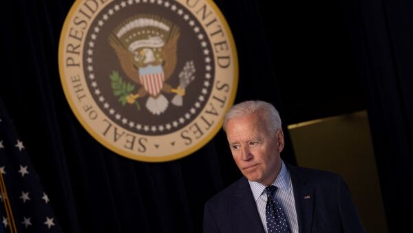 Joe Biden, presidente dos EUA, na Casa Branca em Washington, EUA, 2 de junho de 2021 - Sputnik Brasil