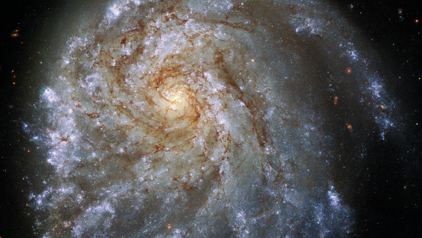 Galáxia espiral NGC 2276 - Sputnik Brasil