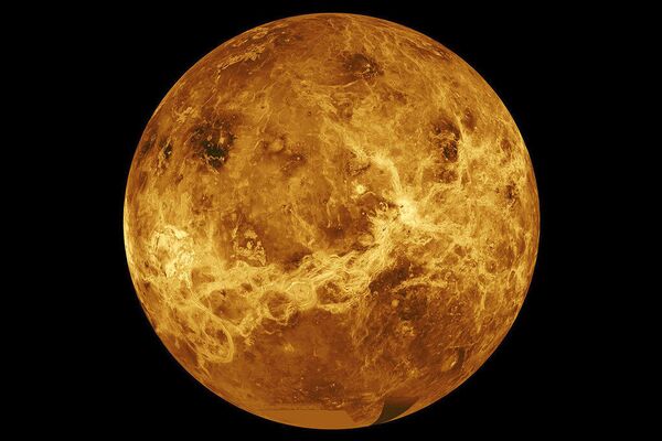 Imagem do planeta Vénus, fornecida pela NASA - Sputnik Brasil