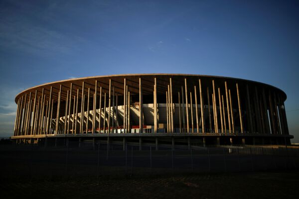 Vista geral do Estádio Nacional Mané Garrincha, Brasília, que receberá alguns jogos da Copa América, 3 de junho de 2021 - Sputnik Brasil