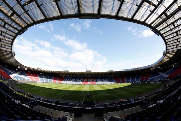Vista geral do estádio de futebol Hampden Park em Glasgow, Escócia - Sputnik Brasil