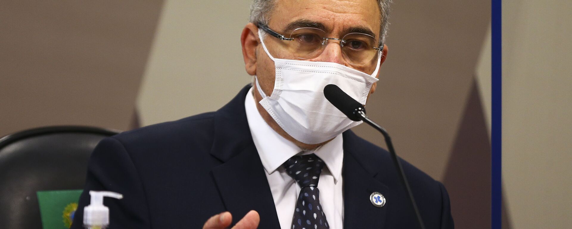 O ministro da Saúde, Marcelo Queiroga, é ouvido novamente durante sessão da CPI da Pandemia, no Senado, 8 de junho de 2021 - Sputnik Brasil, 1920, 23.12.2021