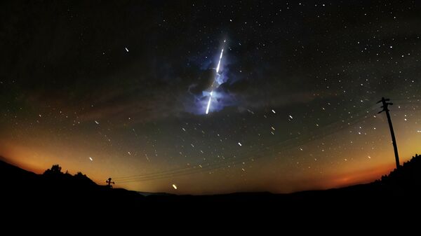 Meteorito (imagem referencial) - Sputnik Brasil