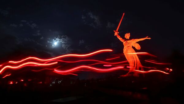 Monumento Mãe Pátria na cidade de Volgogrado, Rússia, 21 de junho de 2021 - Sputnik Brasil