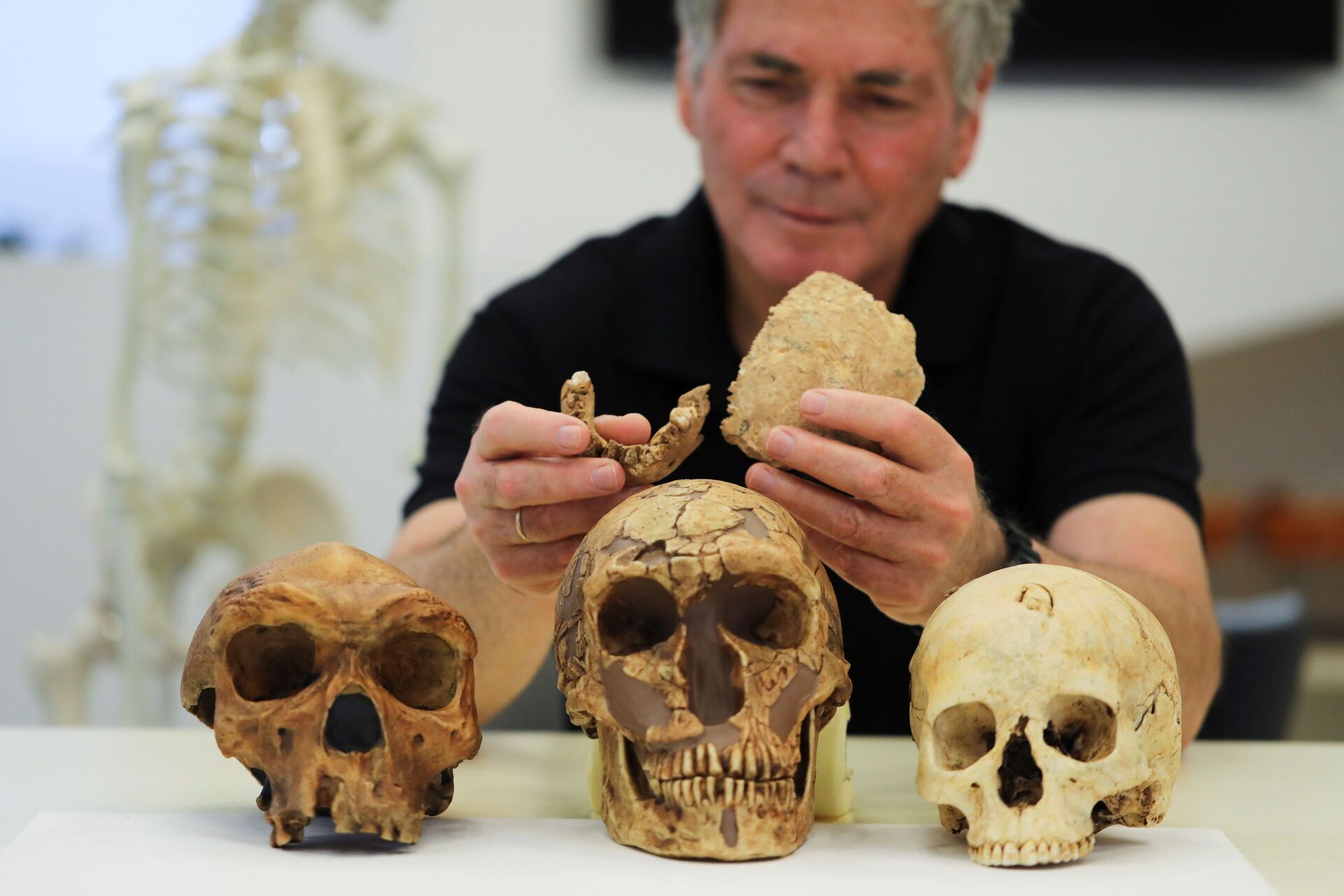 Restos mortais de 140 mil anos revelam 'nova espécie humana' em Israel (FOTOS, VÍDEO) - Sputnik Brasil, 1920, 25.06.2021