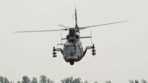 Helicóptero de ataque chinês Z-9WZ - Sputnik Brasil