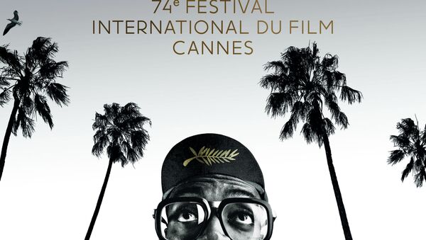 Cartaz oficial do 74º Festival de Cinema de Cannes com o presidente do júri, Spike Lee, 6 de julho de 2021 - Sputnik Brasil